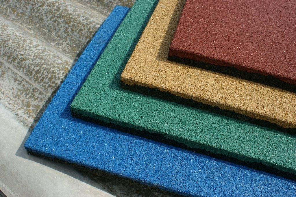 Продажа резиновой тротуарной плитки в Сосново